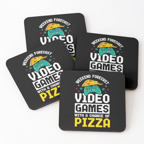 Item preview, Weekend Forecast Video Games And Pizza designed and sold by DorisElaine.