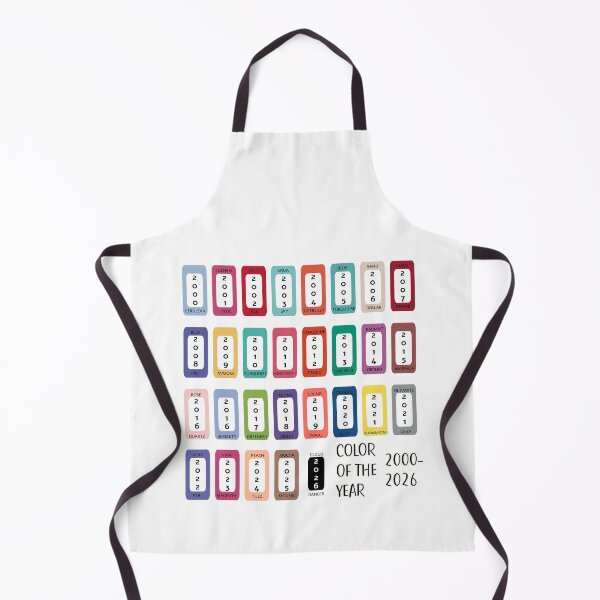 Item preview, EVERY COLOUR OF THE YEAR 2000-2026 including Cloud Dancer  designed and sold by Jane Holloway.