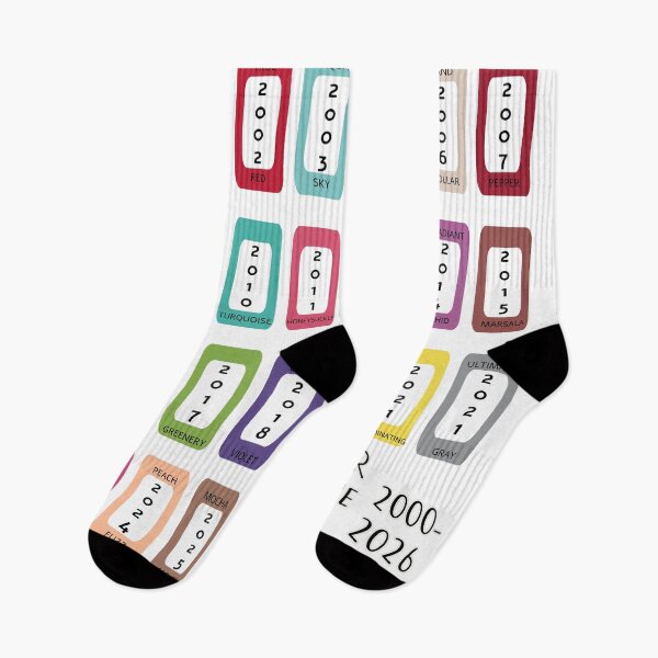 Item preview, EVERY COLOUR OF THE YEAR 2000-2026 including Cloud Dancer  designed and sold by Jane Holloway.