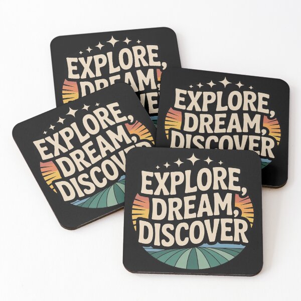 Item preview, Explore Dream Discover Shirt Adventure Travel Hiking Camping designed and sold by HardcoreTour.