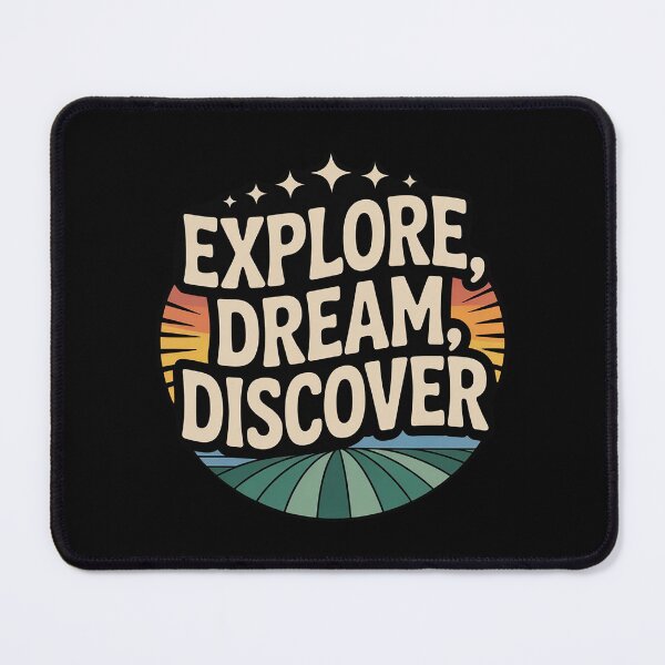 Item preview, Explore Dream Discover Shirt Adventure Travel Hiking Camping designed and sold by HardcoreTour.