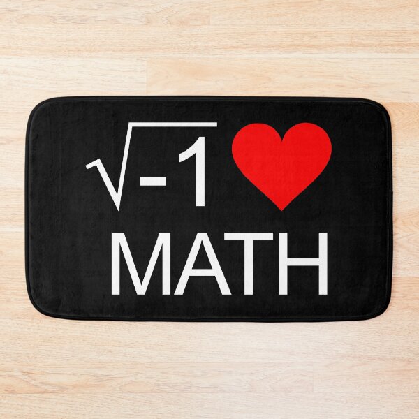 Item preview, I Love Math - Root of Negative 1 Maths Joke designed and sold by kaneishiayuvi.