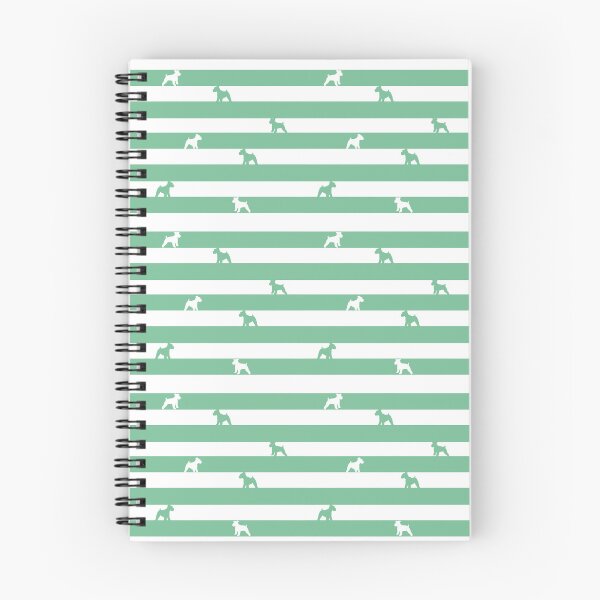 Item preview, Sage green striped Schnauzer dog pattern designed and sold by tayaan.