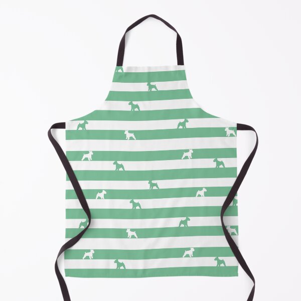 Item preview, Sage green striped Schnauzer dog pattern designed and sold by tayaan.