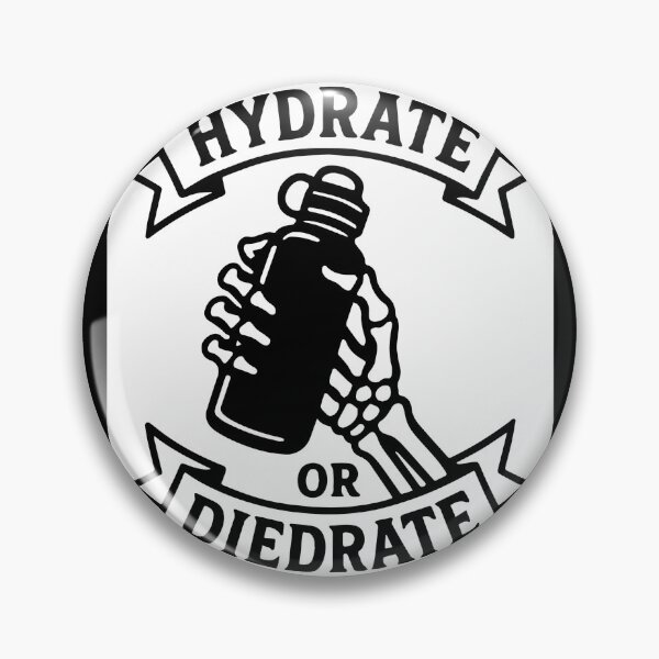 Item preview, Hydrate or Diedrate (black on white) designed and sold by cubiclecoma.