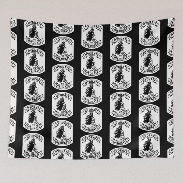 Item preview, Hydrate or Diedrate (black on white) designed and sold by cubiclecoma.