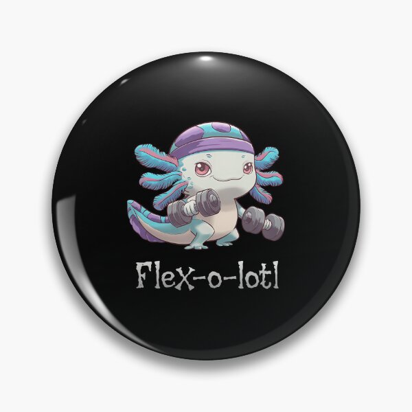 Item preview, Flex-O-Lotl Funny Axolotl Gym Workout Weightlifting designed and sold by PatsyMargie.