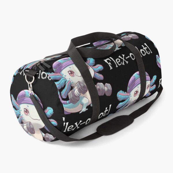 Item preview, Flex-O-Lotl Funny Axolotl Gym Workout Weightlifting designed and sold by PatsyMargie.