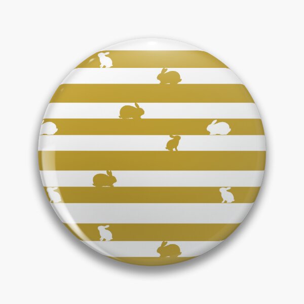 Item preview, Mustered Yellow striped Rabbit pattern designed and sold by tayaan.