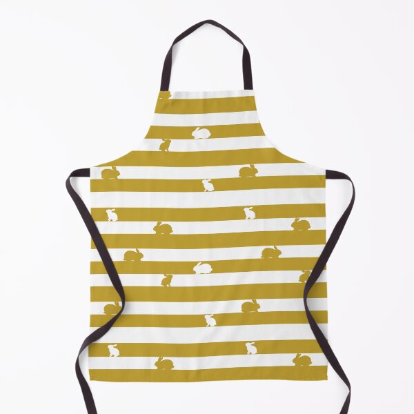 Item preview, Mustered Yellow striped Rabbit pattern designed and sold by tayaan.