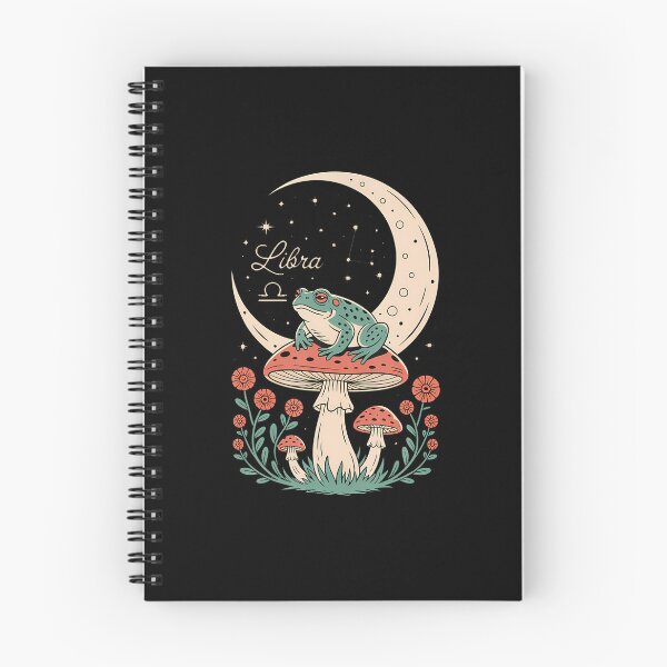 Item preview, Libra Frog Moon Mushroom Cosmic Harmony designed and sold by JacquelineEnri.