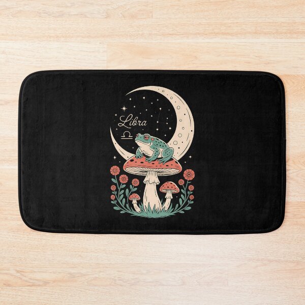 Item preview, Libra Frog Moon Mushroom Cosmic Harmony designed and sold by JacquelineEnri.