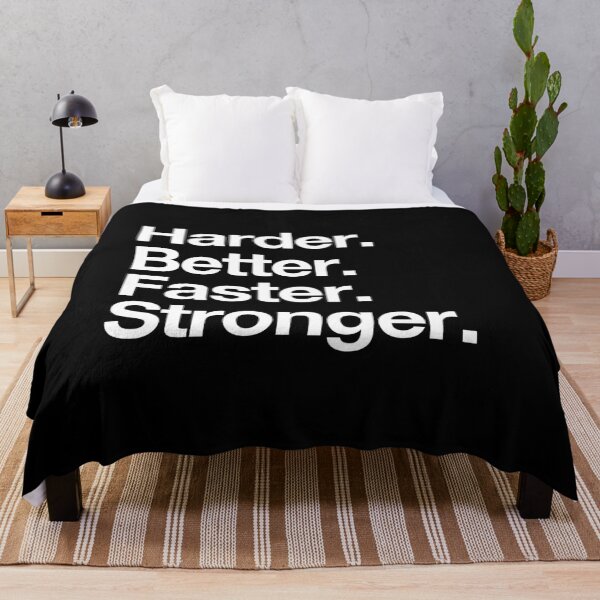 Item preview, Harder. Better. Faster. Stronger. - Motivational designed and sold by kaneishiayuvi.