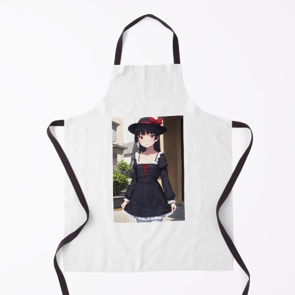Item preview, Gothic Lolita Anime Girl: Ruri Gokou (Kuroneko) in Black Dress designed and sold by iloveanimechibi.