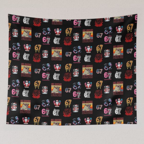 Item preview, 67 six seven 6 7 meme designed and sold by WoodburyLake.