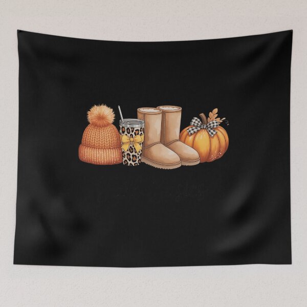 Item preview, Fall Basics Coquette Bow Autumn Pumpkin Girly designed and sold by ToggleBet.