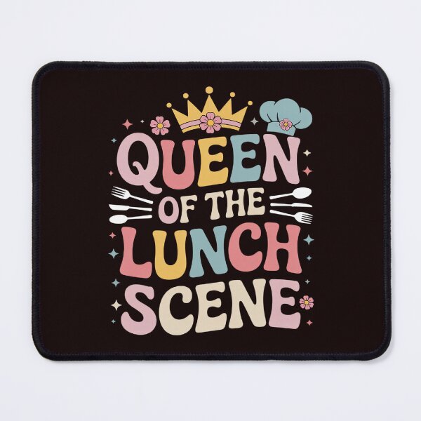 Item preview, Queen Of The Lunch Scene Groovy Cafeteria Worker Lunch Lady designed and sold by hettingerchaim.