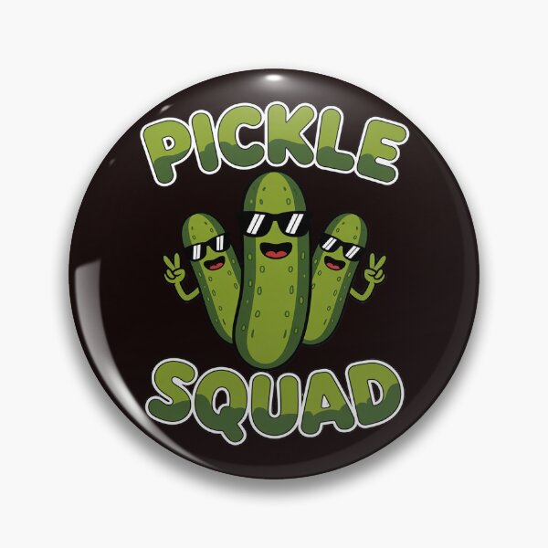 Item preview, Pickle Squad Cucumber Cute Pickle Jar Pickle designed and sold by hettingerchaim.