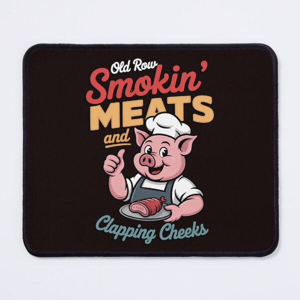 Item preview, Old Row Smokin' Meats And Clapping Cheeks BBQ designed and sold by hettingerchaim.