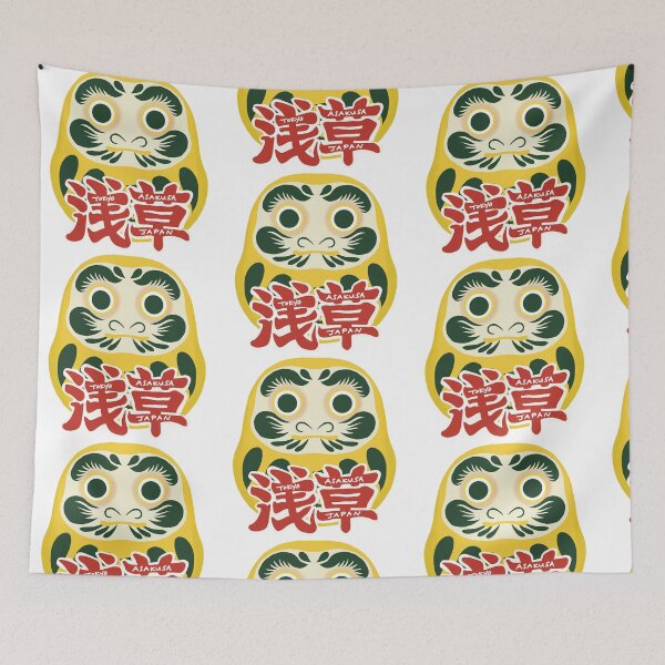 Item preview, Asakusa Daruma Japanese lucky charm designed and sold by tayaan.
