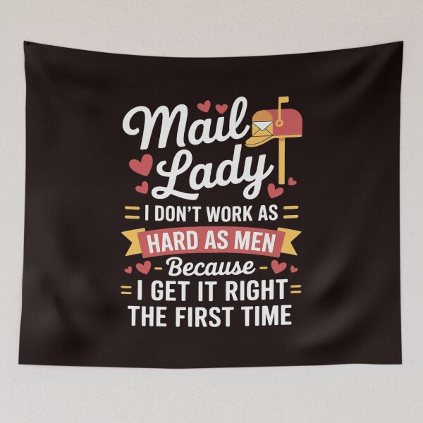 Item preview, Mail Lady I Don't Work As Hard - Mailwoman Mail Carrier designed and sold by hettingerchaim.