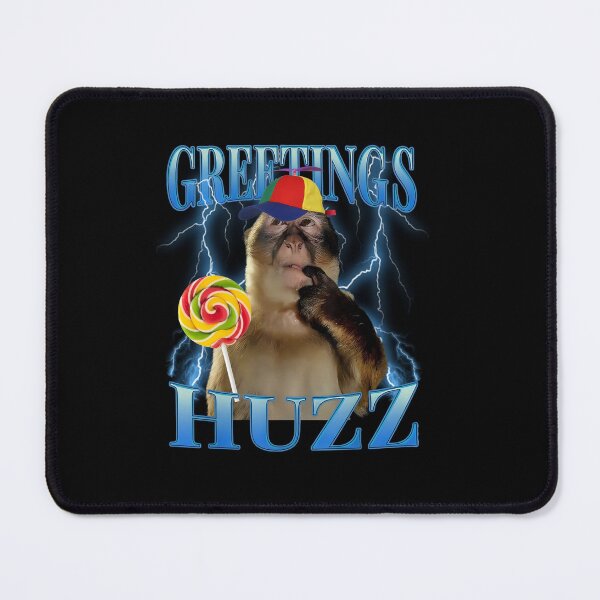 Item preview, Funny Monkey Greetings Huzz T-Shirt designed and sold by LarryMBrown.