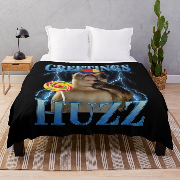 Item preview, Funny Monkey Greetings Huzz T-Shirt designed and sold by LarryMBrown.