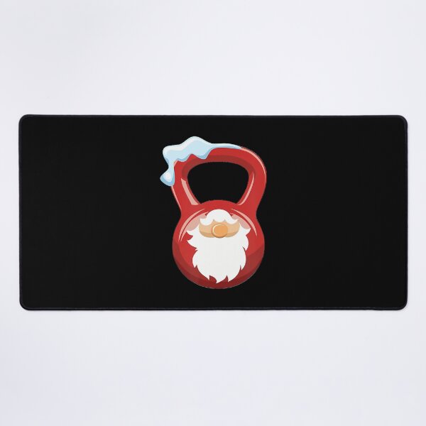 Item preview, Christmas Gym Workout Gnome Kettlebell Xmas For Gym Lover designed and sold by ConnieDora.