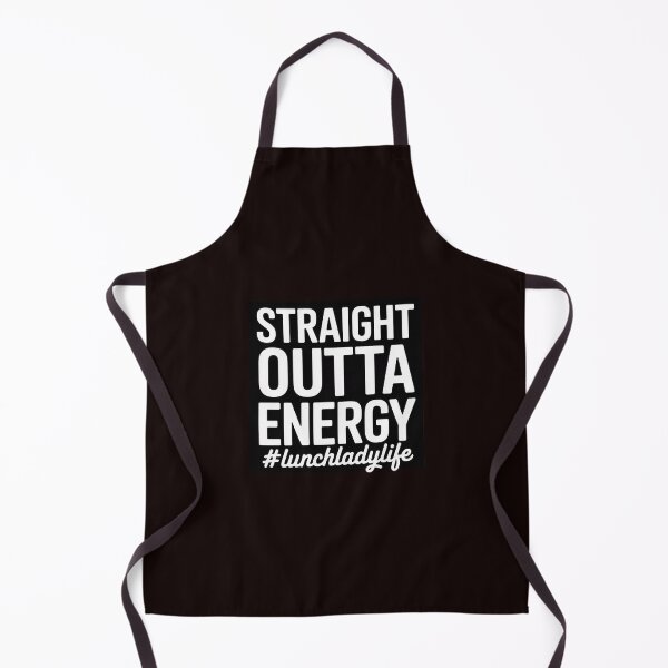 Item preview, Lunch Lady Straight Outta Energy Lunch Lady Life designed and sold by hettingerchaim.