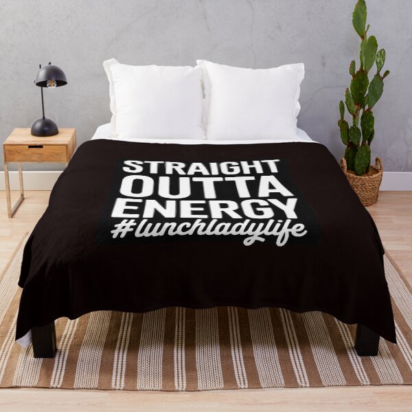 Item preview, Lunch Lady Straight Outta Energy Lunch Lady Life designed and sold by hettingerchaim.