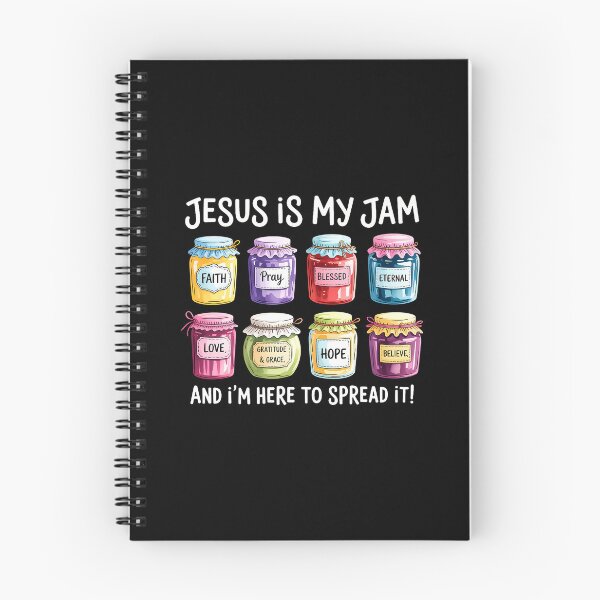 Item preview, Jesus Is My Jam And Im Here To Spread Christian Bible Verse designed and sold by JacquelineEnri.