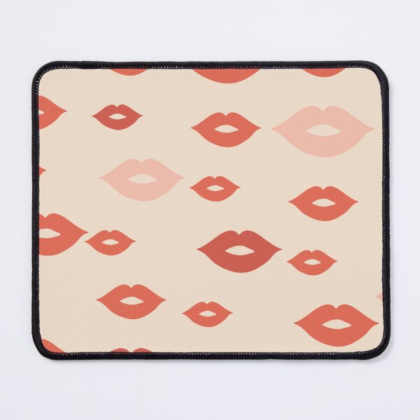 Item preview, Seamless pattern with hand drawn women's lips designed and sold by NasyaLis.