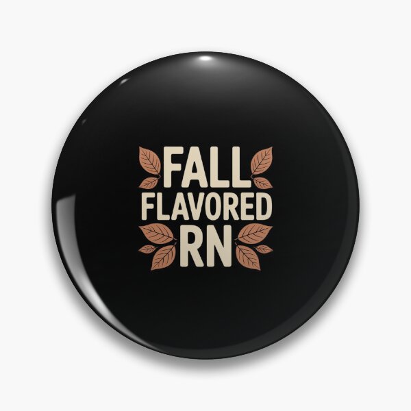 Item preview, Fall Flavored RN Pumpkin Spice Nurse designed and sold by ToggleBet.