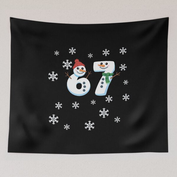 Item preview, Funny 67 Winter Snowman Middle School 6 7 Funny 67 Meme designed and sold by BrandyMartha.