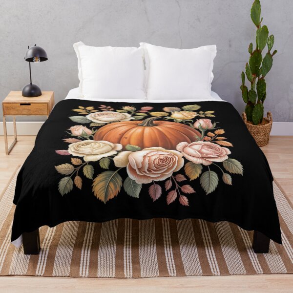 Item preview, Fall Flower Pumpkin Autumn Thanksgiving designed and sold by ToggleBet.