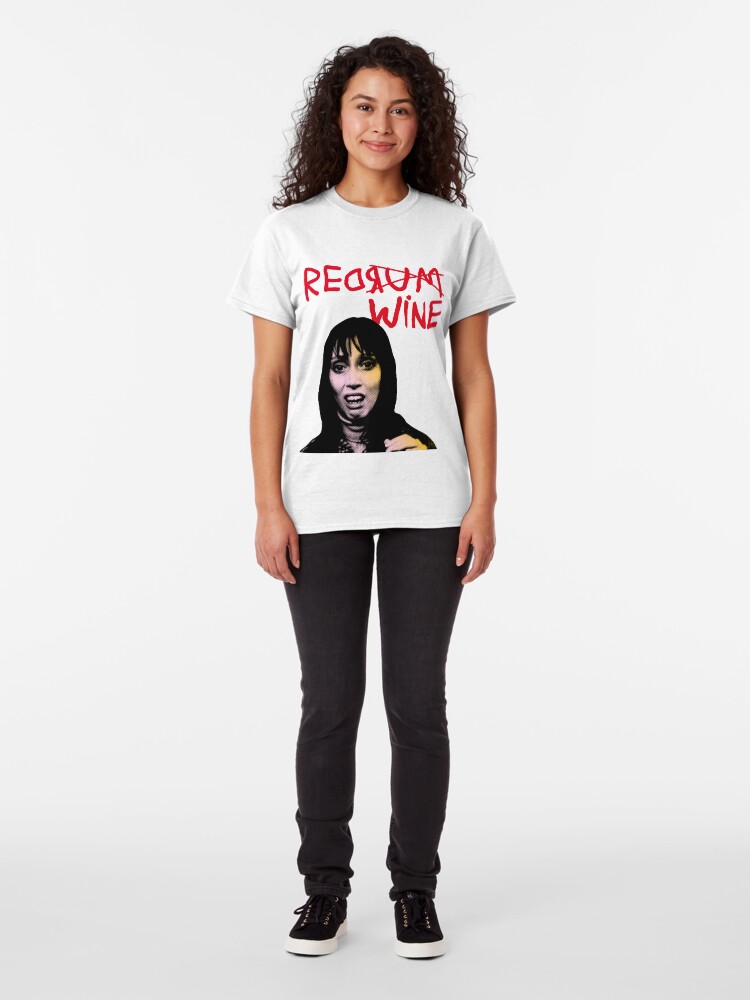 Alternate view of REDRUM REDWINE Classic T-Shirt