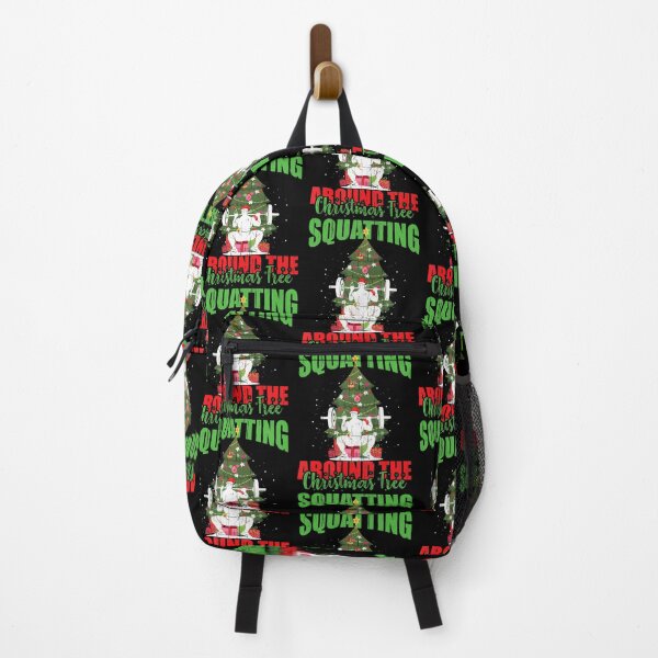 Item preview, Squats Workout Holiday Fitness Exercise Funny Christmas Gym designed and sold by BrandyMartha.