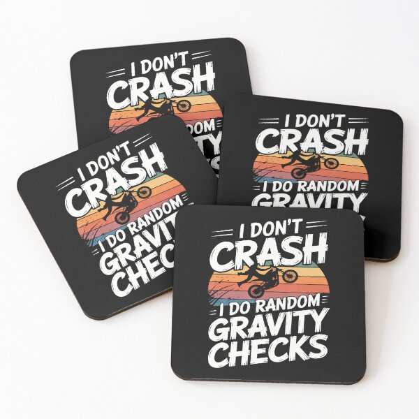 Item preview, I Don'T Crash I Do Random Gravity Checks designed and sold by JacquelineEnri.