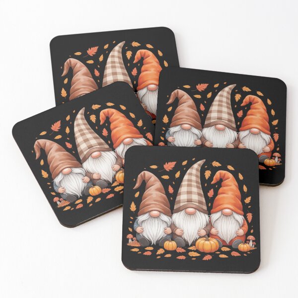 Item preview, Fall Gnomes Thanksgiving Floral Pumpkin designed and sold by ToggleBet.