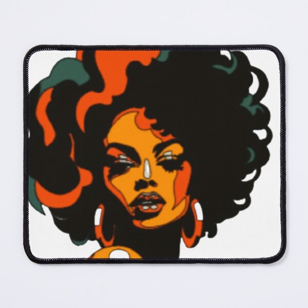 Item preview, “Afro Pop Art Queen | Bold Retro Portrait | Black Art Illustration” designed and sold by Dannygirl999.