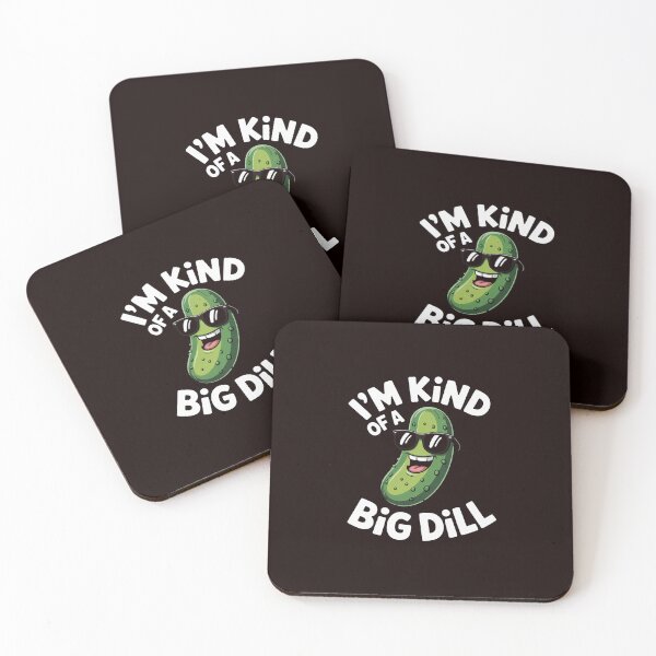 Item preview, I'm Kind Of A Big Dill - Pickle Cucumber Vegetable Vegan designed and sold by hettingerchaim.