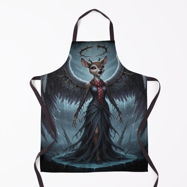 Item preview, Gothic Deer Angel – Dark Fantasy Art designed and sold by Ntense Creations.