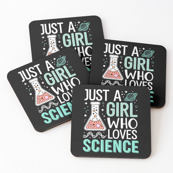 Item preview, Just A Girl Who Loves Science Back To School Kids Girls designed and sold by JacquelineEnri.