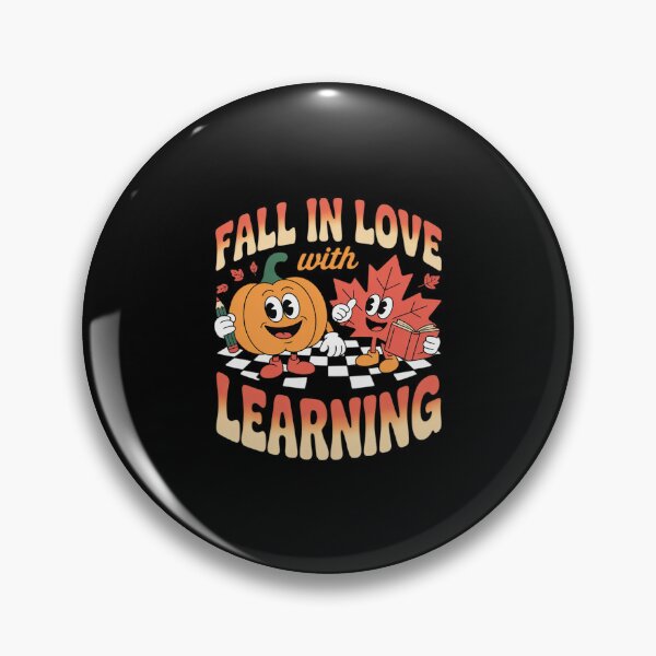 Item preview, Fall In Love Learning Pumpkin Autumn Teacher Education designed and sold by ToggleBet.