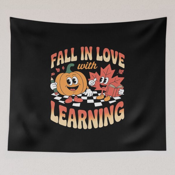 Item preview, Fall In Love Learning Pumpkin Autumn Teacher Education designed and sold by ToggleBet.
