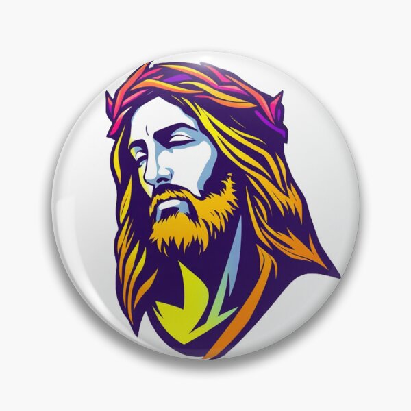 Artikelvorschau, Jesus in Farbe entworfen und verkauft von JGstunts.