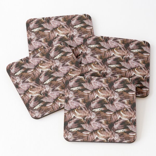 Item preview, Rustic Floral Abstract Pattern in Brown designed and sold by Artistestella.