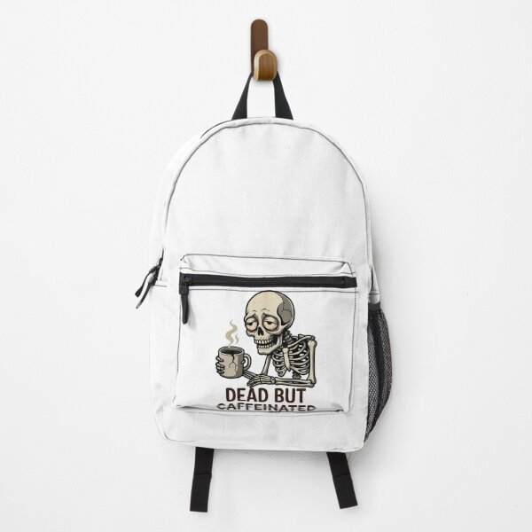 Item preview, Funny Skeleton Coffee Dead Inside Design designed and sold by tollaru.