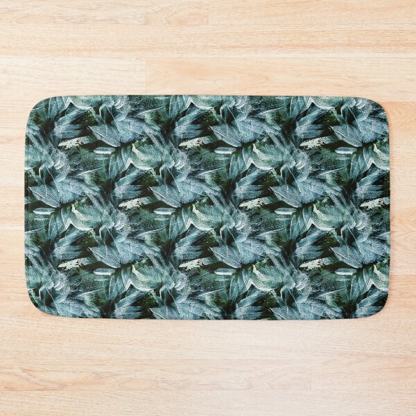 Item preview, Rustic Floral Abstract Pattern in Aqua designed and sold by Artistestella.