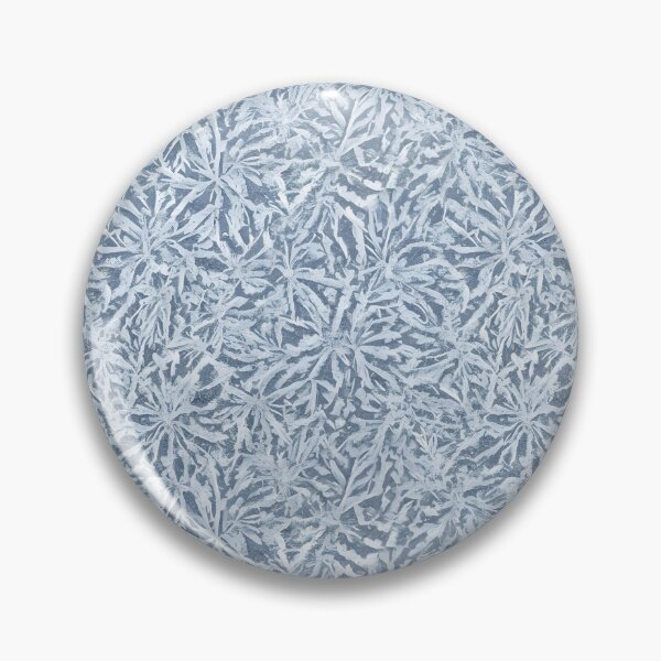 Item preview, Frosted Pine Needles on Blue designed and sold by Kaleidoscope Print.